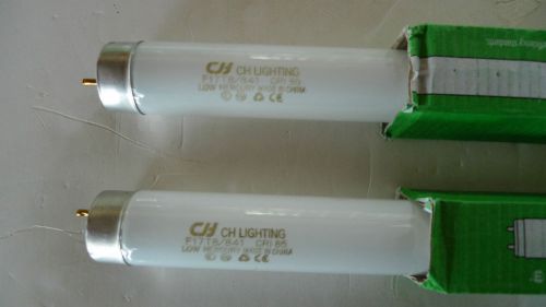 T8 FLUORESCENT LAMPS [2] F17T8/841 CRI 85   24&#034;  NIB