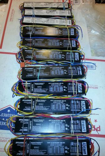 Sylvania ballasts QTP 4X 32 T8  **USED** set of 11