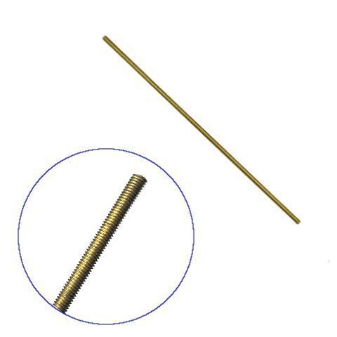 1/4&#034; X 3&#039; Brass Threaded Rod