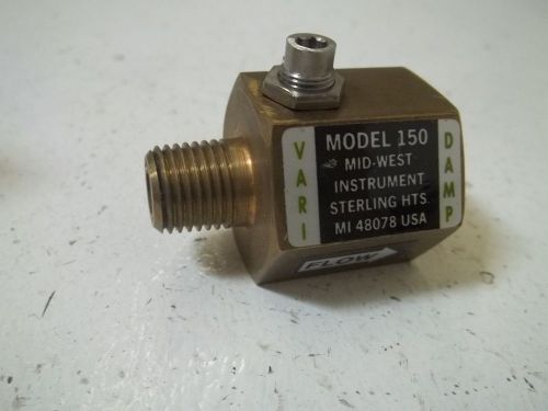 MID-WEST MODEL 150 BR3000  SOLENOID VALVE *USED*