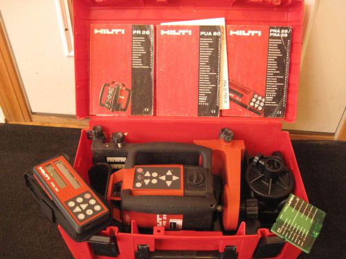 Hilti Green Beam Laser Level Model PR26 WORLDWIDE SHIPPING