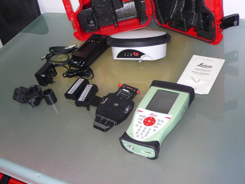 LEICA Viva GS08 GNSS network RTK rover with CS10 controller SmartWorx Viva 4.60