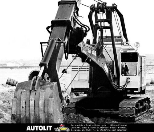 1969 Kockum Ladsverk KL250 Crawler Excavator Photo Poster zc4570-D9367N