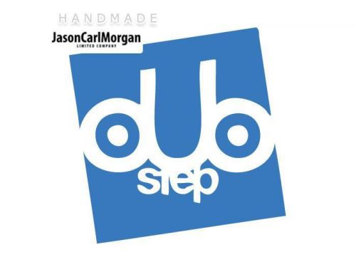 JCM® Iron On Applique Decal, Dubstep Sky Blue