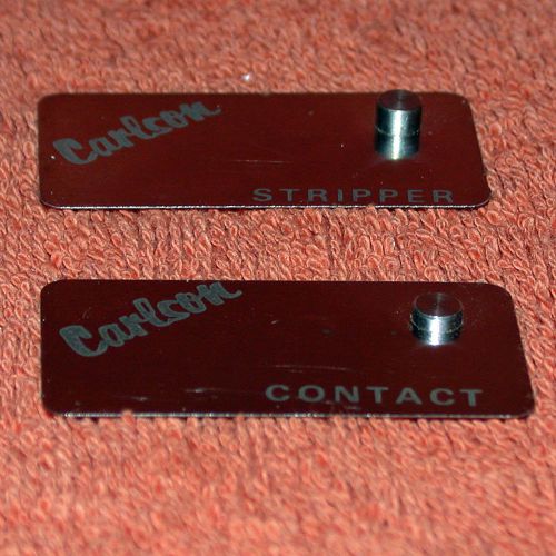 Register Pins,  #04187060  &amp;  #04187110, CARLSON, SS-Flexable Base, Quantity 96