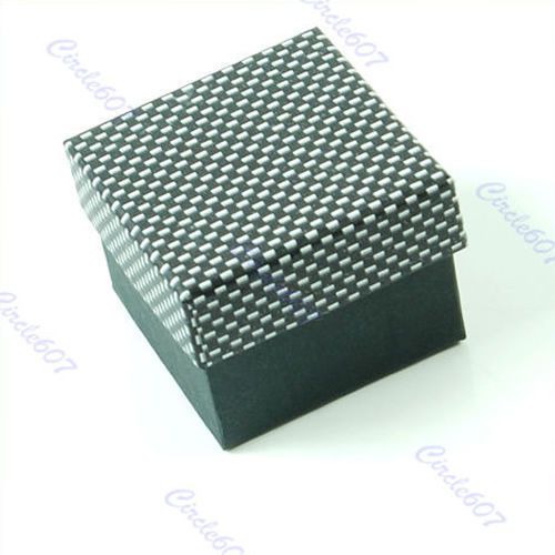 2014 Fashion Square shape Jewelry Storage Case ring Gift box