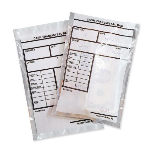 Mmf Cash Transmittal Bag - 6&#034; X 9&#034; - 2.75 Mil [70 &amp;micro;m] (mmf236006920)