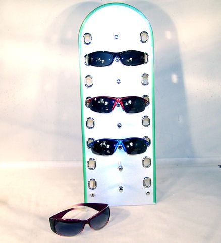 2 STANDING SUNGLASS DISPLAY RACK retail store fixture