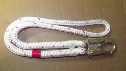 1/2&#034; x 20&#034; Prusik Loop w/Snap, Aborist Rope, Double Braided Line, Brand NEW