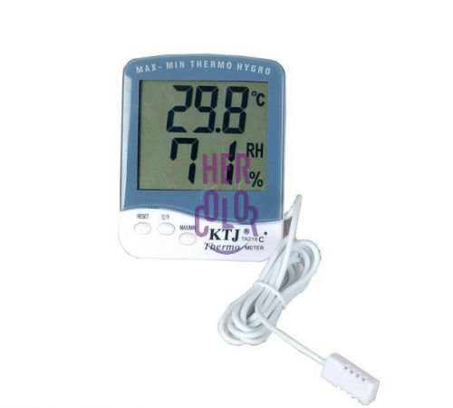 Digital Thermometer Hygrometer Humidity Monitor Probe for Egg Incubator Hive