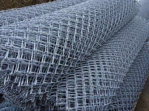 72&#034; Tall 9 Ga KK Aluminized Chain Link Fence 50&#039; roll