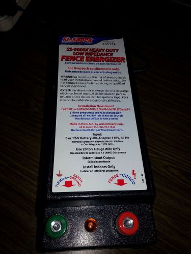 Fi-Shock SS-9000X AC/Battery Combination Heavy Duty Fence Energizer