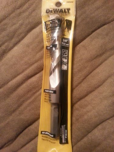 DEWALT DW5244 3/4&#034; x 6&#034; Rock Carbide Hammer Drill Bit