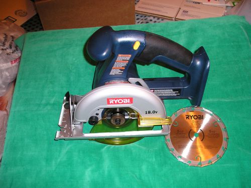 New 18 Volt Ryobi 5-1/2 &#034; Circular Saw P501