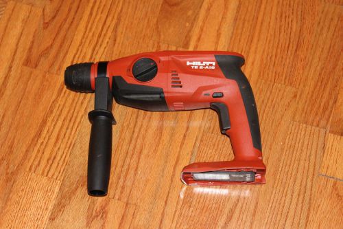 NEW HILTI TE 2-A18 18V - 21.6V ROTARY HAMMER DRILL WITH HANDLE (TOOL ONLY)