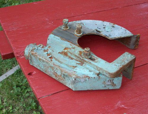 Vintage 10&#034;Cincinnati-Hisey Bench Grinder Right Fender-Shield w/ Tool Rest,wheel