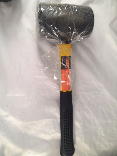 VALLEY RUBBER MALLET 24 OZ. FIBERGLASS HANDLE  HMFRM-24