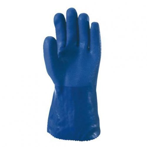 12&#034; BLUE HD PVC GLOVE 174L