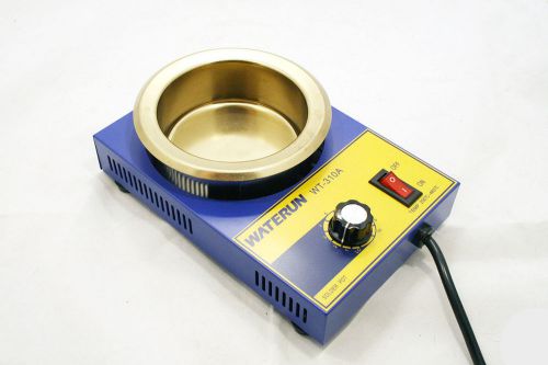 300w 110v 100mm diameter lead-free soldering round solder pot bath us plug for sale