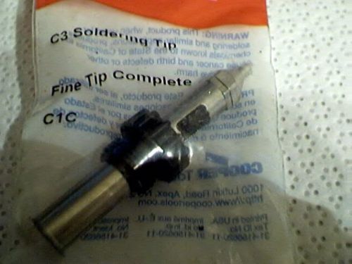 2 new weller propane solder tips for c1c propane soldering iron  #c-3 for sale