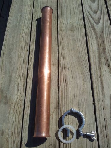 Still 24&#034; extension column 2&#034; sanitary or sanke beer keg type mount moonshine for sale