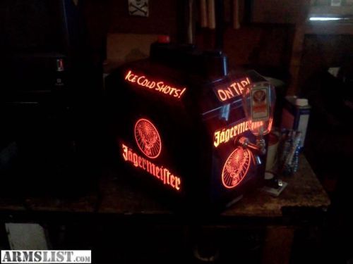 Jagermeister 3 Bottle Shot/Tap Machine Model Jemus