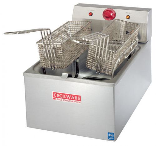 CECILWARE EL-310 Commercial DEEP FRYER  208V/240V 20 Lb Heavy Duty