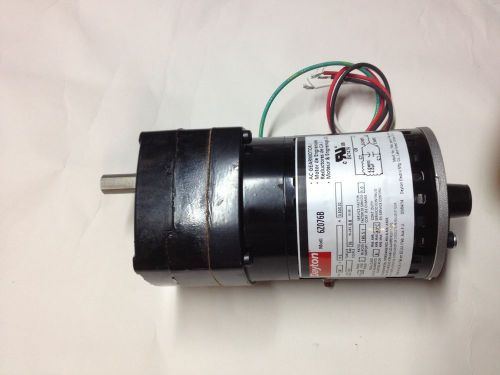 Dayton Gearmotor  6Z076B AC  1/80HP 115V 8.8RPM Ratio: 185.5:1 1PH