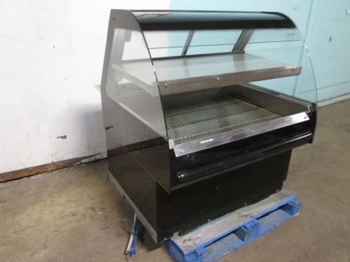 &#034; BKI &#034;  H.D. COMMERCIAL HEATED LIGHTED 2 TIER SELF-SERVE HOT FOOD MERCHANDISER