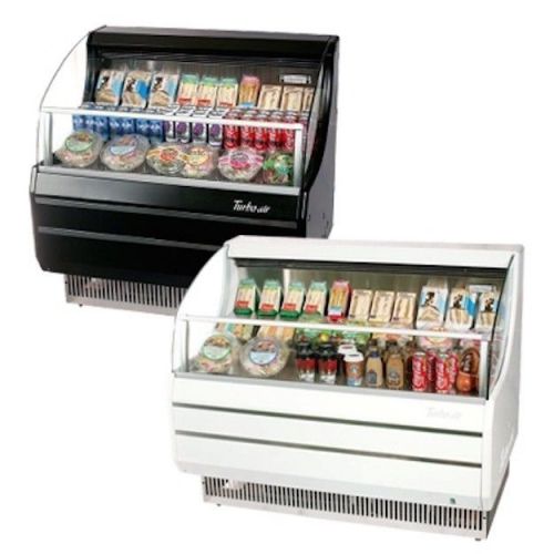 New turbo air 39&#034; slim line open display merchandiser!! tom-40s(b) for sale