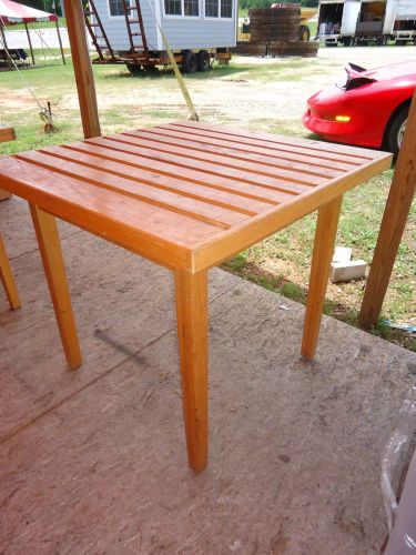 Slat Top Oak Bakery Cooling Table