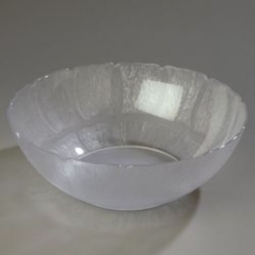 Carlisle 691707 Petal Mist Polycarbonate Bowl  9.8 qt Capacity  15&#034; Dia. x 5.18&#034;