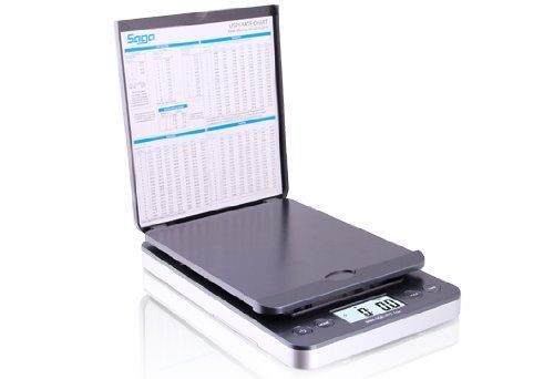 Accuteck ShipPro W-8580 60lbs x 0.1 oz Gray Digital shipping postal scale