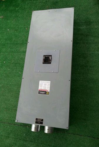 SQUARE D MA-1000S ENCLOSURE W/ MAL3660 CIRCUIT BREAKER