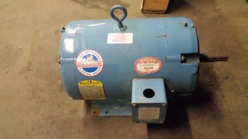 Baldor jmm3312t nsfb - 10 hp pump motor 3450 rpm 213jm odp 208-230/460 v for sale