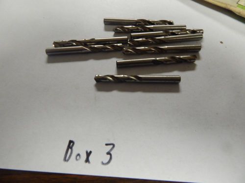 &#034;PTD&#034; Twist Drill Bits, 15/64&#034;, lot of 9 Pcs