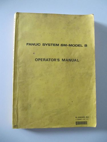 fanuc system 6m model-b manual