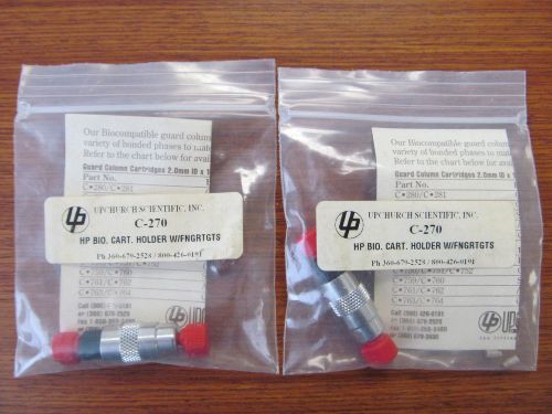 Lot Of 2 - Upchurch Scientific C-270 Reversed Phase C18 Guard Column Kit