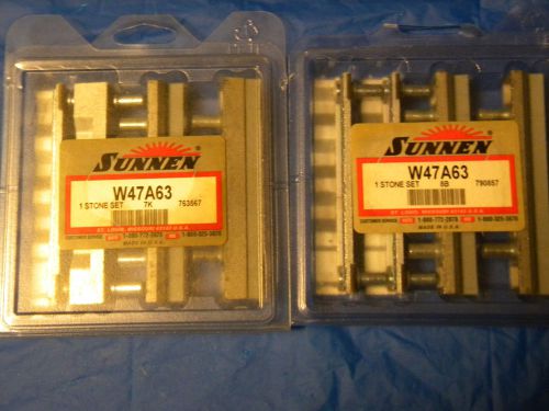 Sunnen honing stone set W47 A63  ---2 sets