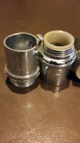 3/4 in conduit connectors (lot of 14)