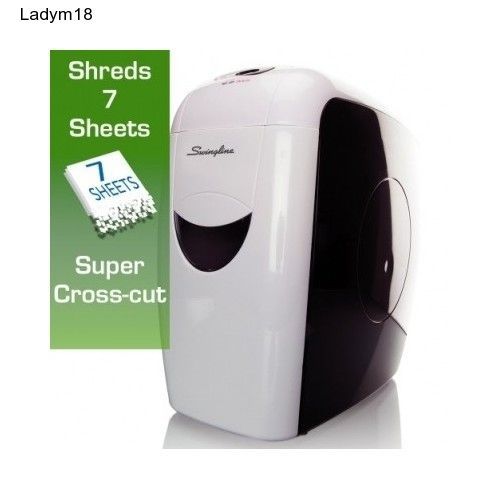 New Swingline Style Super Cross-Cut Shredder Sheet Paper Credit Card Home Office