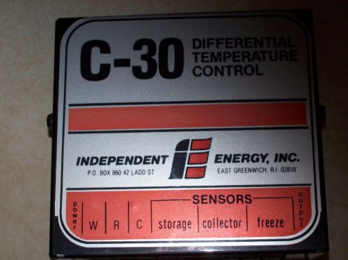 Solar Control Panel Differential Temperature Control with spool valves