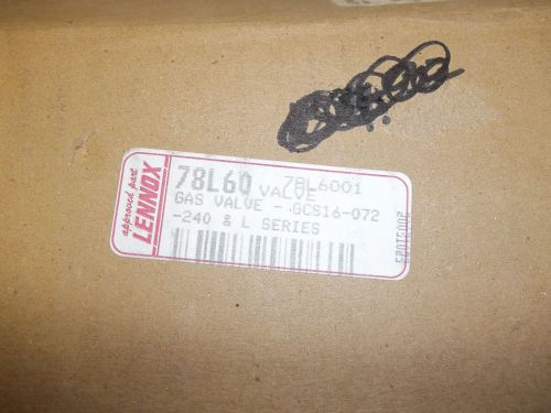 Lennox 78L60 gas valve