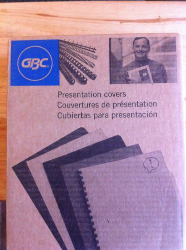 GBC PRESENTATION COVERS.......NAVY BLUE