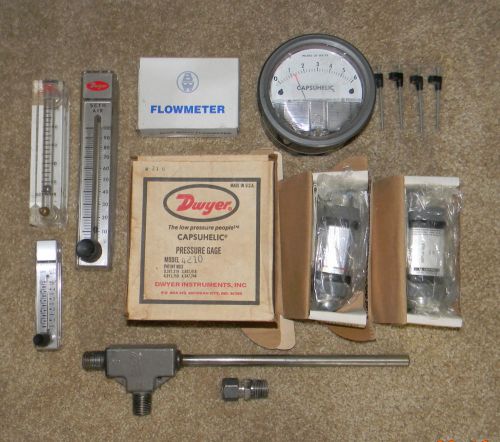 Lot meriam dwyer hedland differential pressure flow meter instrument anubar for sale