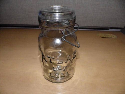 rare ball wide mouth mason jar pitcher poor lip 9x5 1/2x4 inches in size