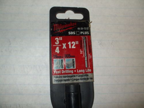 Milwaukee 48-20-7215 Hammer drill bit NEW