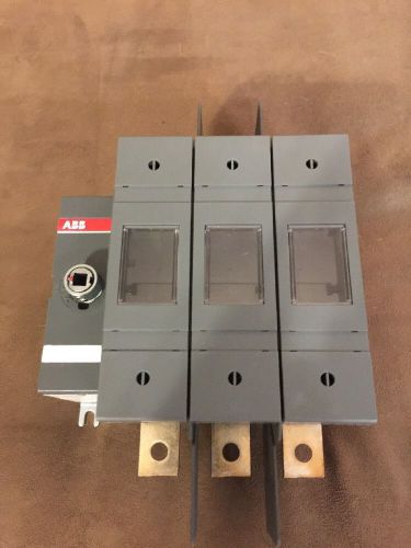 Abb os100j03 600vac 100 amp disconnect switch brand new for sale