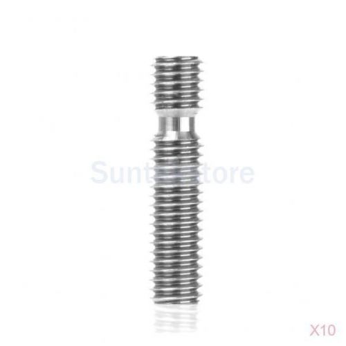 10pcs m6x26.5mm nozzle throat for 3d printer extruder 1.75mm mk8 makerbot reprap for sale