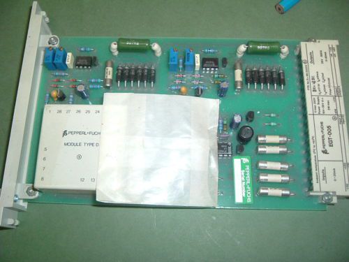 PEPPERL FUCHS EGT 005 MODULE  NEW PACKAGED